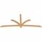 Ekena Millwork Davenport Timber Gable Bracket, Western Red Cedar, 96"W x 44"H x 1 1/2"D x 3 1/2"F, 11/12 Pitch GBW096X44X0204DAV00SWR - alternate 2
